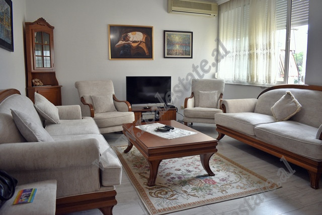 Two bedroom apartment for rent near&nbsp;Elbasani Street in Faik Konica street in Tirana.

The fla
